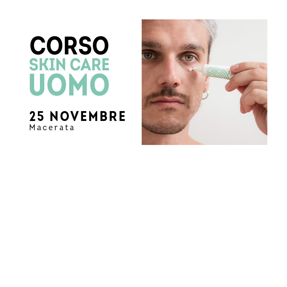 Corso Skincare Uomo con Garberia - 25 Novembre 2024 | Garberia